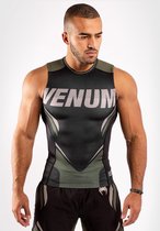 Venum ONE FC Impact Sleeveless Rash Guard Zwart Kaki Kies uw maat: L