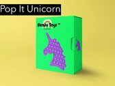 Benju™ Toys |Pop It Fidget Toy Original|Paarse Unicorn |Fidget Speelgoed|Fidget Toys Pop it Tiktok|Stress Verlagend |