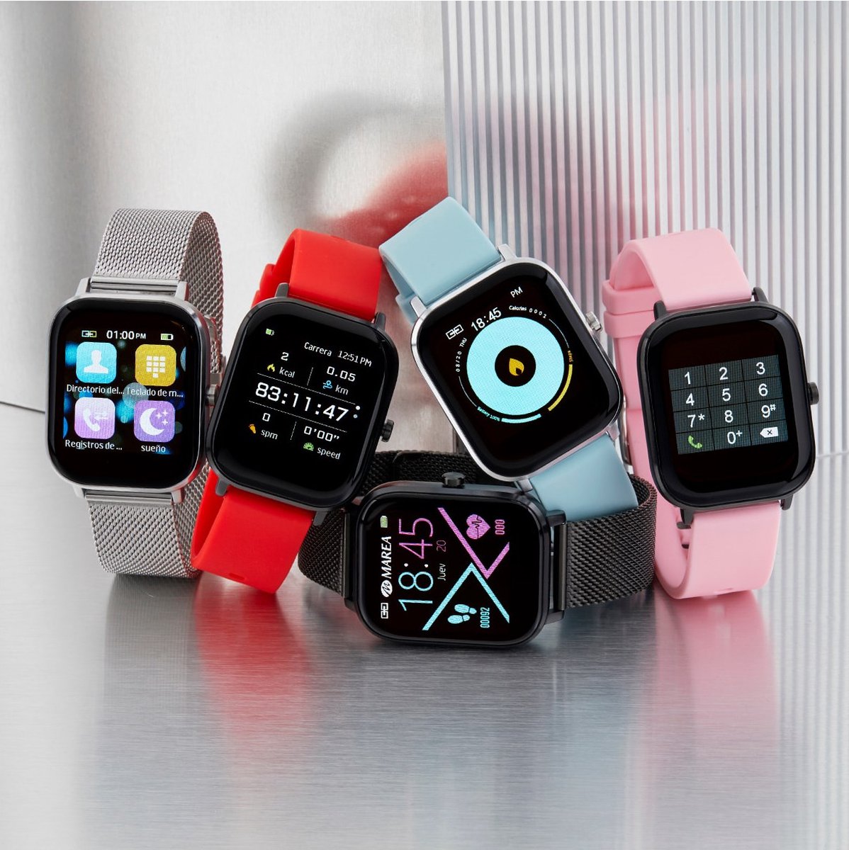 Marea smartwatch met extra horlogeband B58006/4 | bol.com