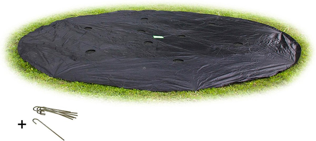 EXIT groundlevel trampoline afdekhoes ø427cm