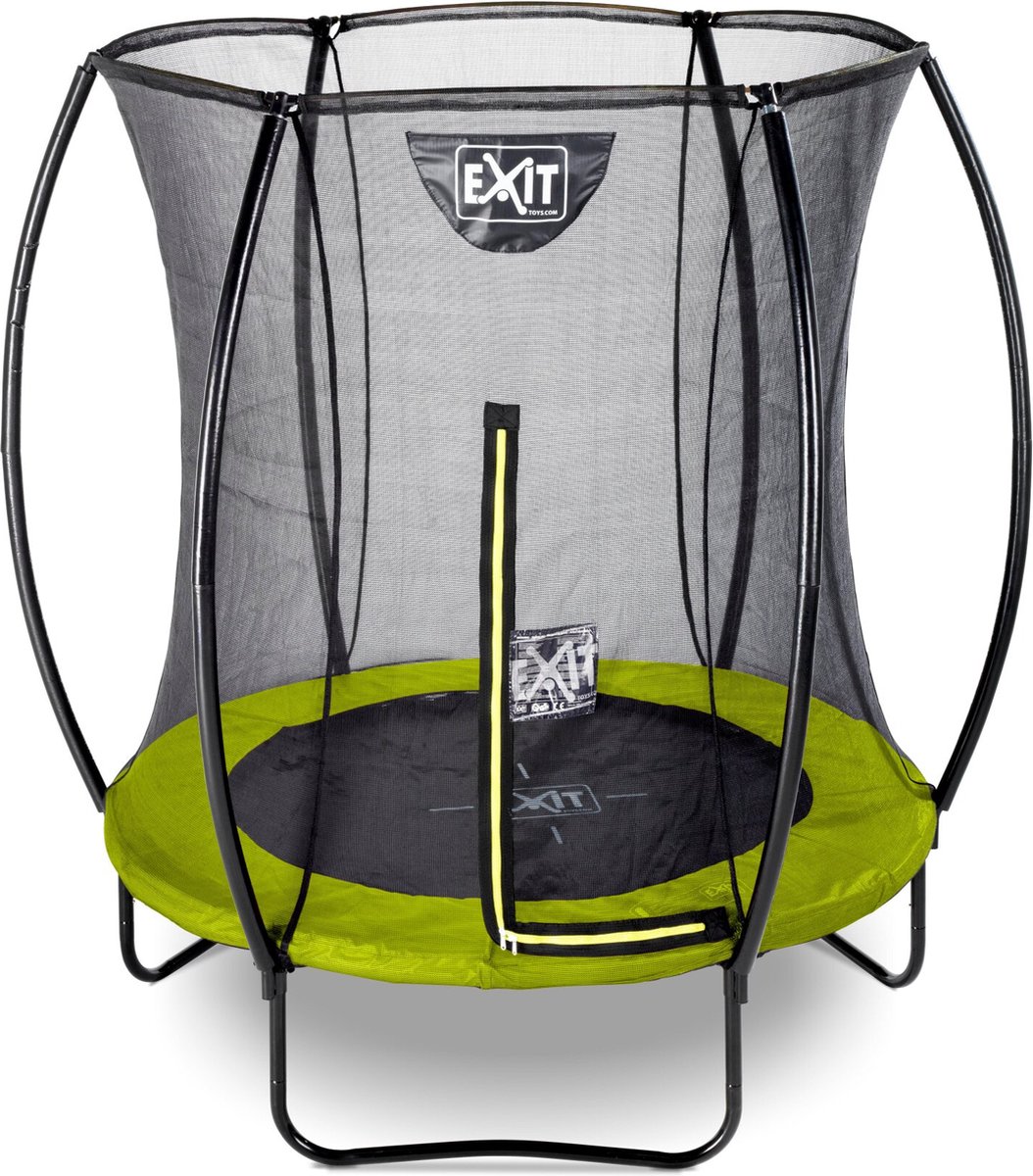 EXIT Silhouette Trampoline ø183cm - Op Poten - Rond - Trampoline Buiten - Voor Kinderen - Groen — afbeelding 13