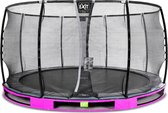 EXIT Elegant Premium inground trampoline rond ø427cm - paars
