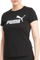 Puma Essentials dames sport T-shirt - Zwart - Maat S