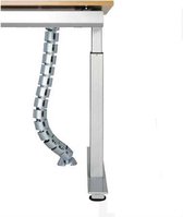 Flexibele kabelslurf, tot 820mm, aluminium