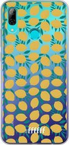 6F hoesje - geschikt voor Honor 10 Lite -  Transparant TPU Case - Lemons #ffffff