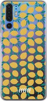 6F hoesje - geschikt voor Huawei P30 Pro -  Transparant TPU Case - Lemons #ffffff