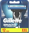 Gillette Scheermesjes Mach3 Turbo 12 stuks