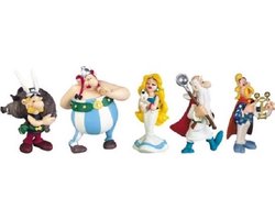 Plastoy Asterix en Obelix Figuren - Box met 5 PVC figuren van 7 cm