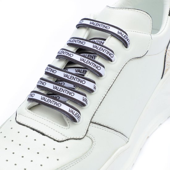 Valentino Shoes Heren Sneakers - Wit/Zwart - Maat 45 | bol.com