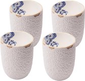 Theemok - Cappuccino mok - Beker - 250 ml - Delfts blauw - cadeau voor haar