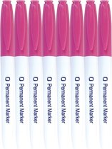Permanent Markers Pink 8x