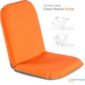 Comfort Seat Regular Orange - Verstelbaar Rugkussen met Intern Scharnierframe - 40 Posities - Bekleding vervaardigd uit Sunbrella Solution Dyed Acryldoek - Galvaniseerd Intern Fram