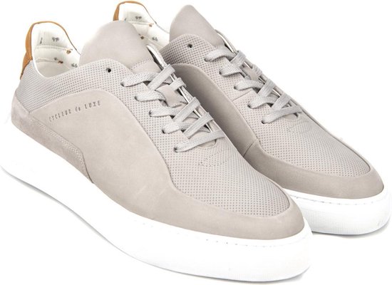 Cycleur de Luxe Greenland Lage sneakers - Leren Sneaker - Heren - Grijs -  Maat 43 | bol.com