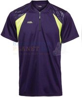RSL T-shirt Badminton Tennis Paars/Geel maat 140