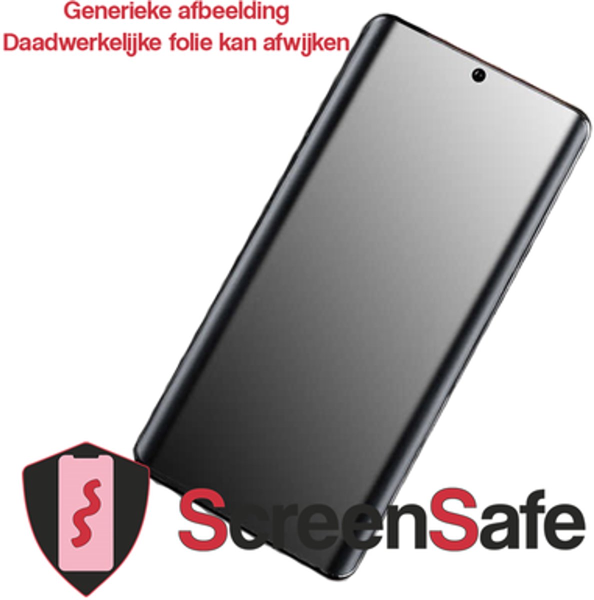 ScreenSafe High Definition Hydrogel screenprotector Doogee Mix 2 Case Friendly Slagvast / Mat (AAA)