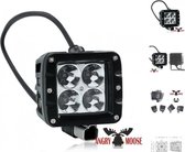 AngryMoose DOUBLE 10  2'' spot - LED lampen - verstraler - zwart - 9-32 volt