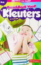 Denksport junior |  kinderen | kleuters | 4 jaar t/m 6 jaar |kleurboek kinderen | lijnpuzzel | kleuren | puzzelboekjes | puzzelboeken kinderen denksport | puzzelboek kinderen | den