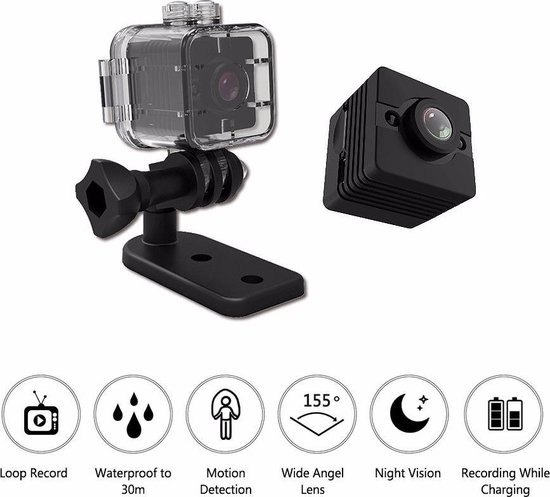 PIXMY® Smart Spy Camera 300mAh - Caméra cachée - Mini caméra - Spy Cam -  WiFi 1080 HD