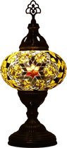Oosterse mozaïek tafellamp (Turkse lamp)  ø 16 cm