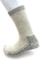 Eureka zachte merino wollen thermosokken S5 - unisex - grijs - maat 39-42