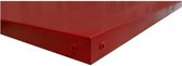 Gekorrelde infraroodpanelen 600 Watt met wifi smart switch , 595x1195, Rood (RAL3002) met isolatie, betere voelbare warmteafgifte