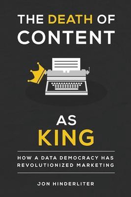 The Death of Content As King - cover