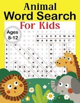 Animal Word Search For kids Ages 8-12