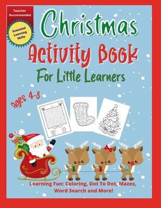 School Tools Press Activity Books- Christmas Activity Book f ... - cover