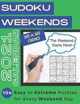 Sudoku Weekends Calendar 2021
