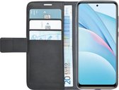 Azuri hoesje geschikt voor Xiaomi 10T Lite - Walletcase - Zwart