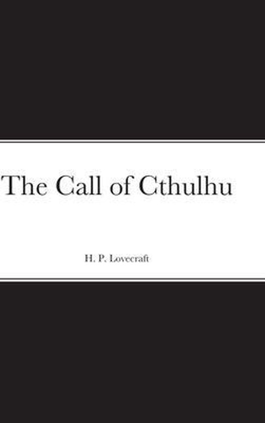 The Call of Cthulhu - cover