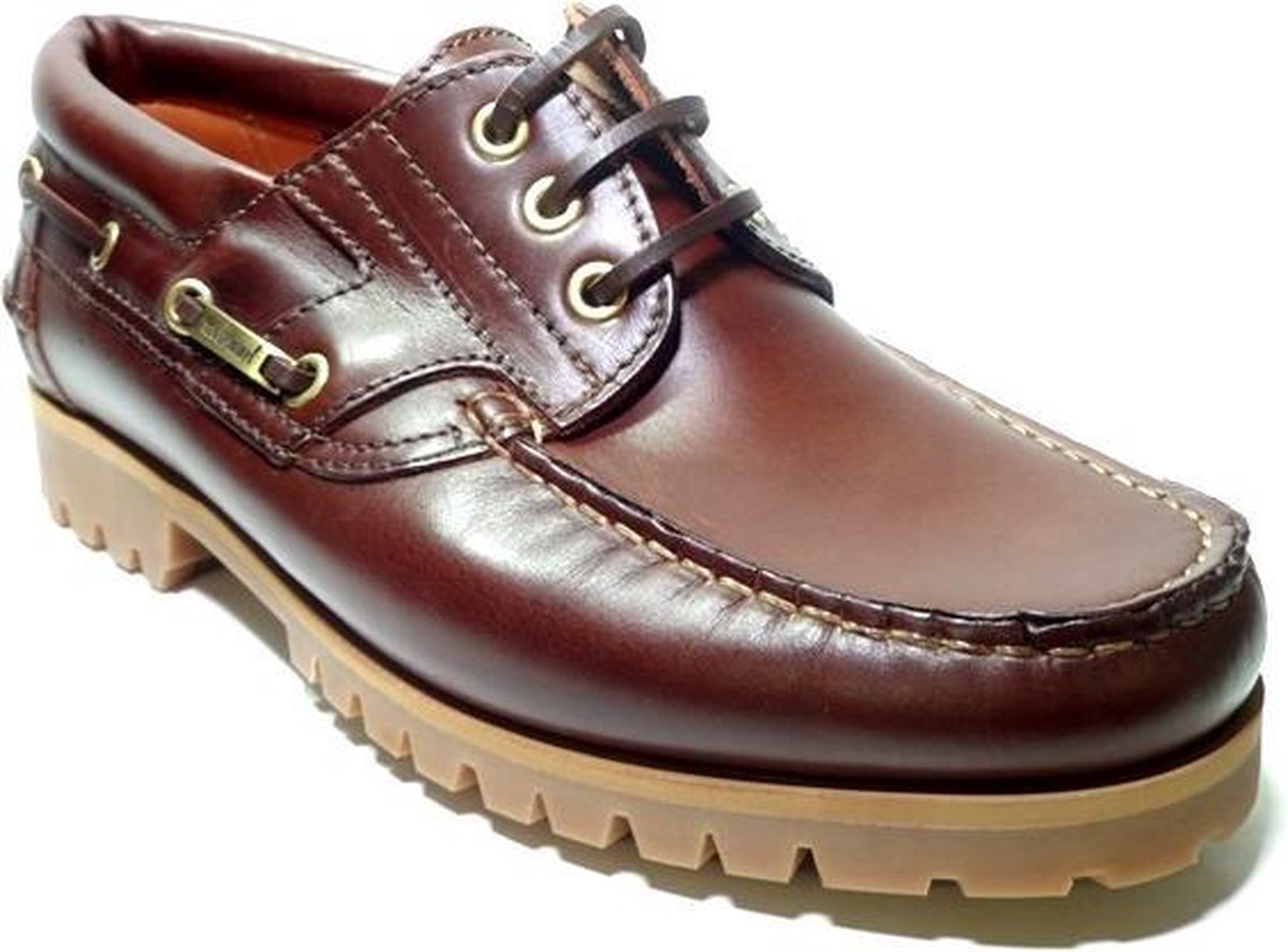 Floris van Bommel Bootschoenen cognac - Maat 42.5 | bol.com