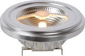 Lucide AR111 - Led lamp - Ø 11,1 cm - LED Dim to warm - G53 (AR111) - 1x10W 2200K/3000K - Mat chroom