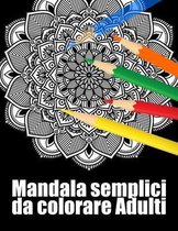 Mandala semplici da colorare Adulti