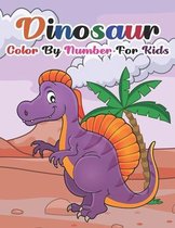 Dinosaur Color By Number For Kids