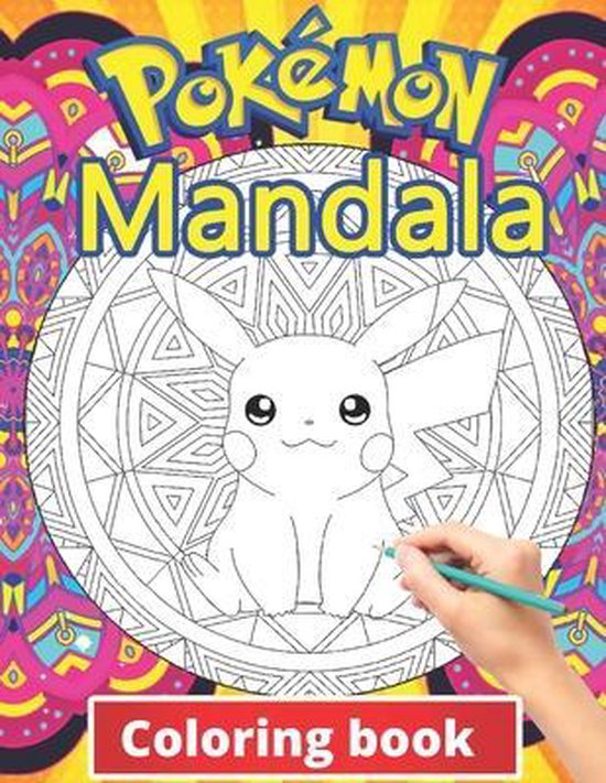 Pokemon Mandala Coloring Book, Lilian | 9798578359798 Boeken | bol.com