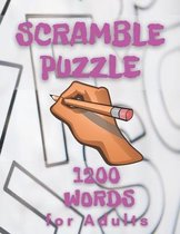 Scramble Puzzle 1200 Words for Adults