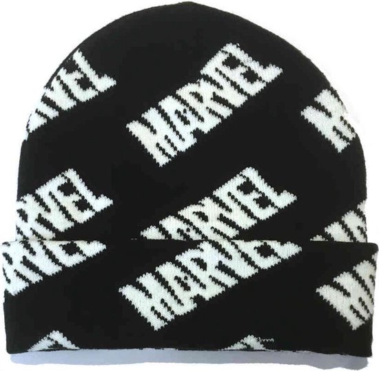 Marvel - Bonnet Noir Logo