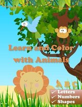Learn and Color with Animals