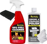 Starbrite BBQ Barbecue / Grill Reiniger | Premium SET 4-delig