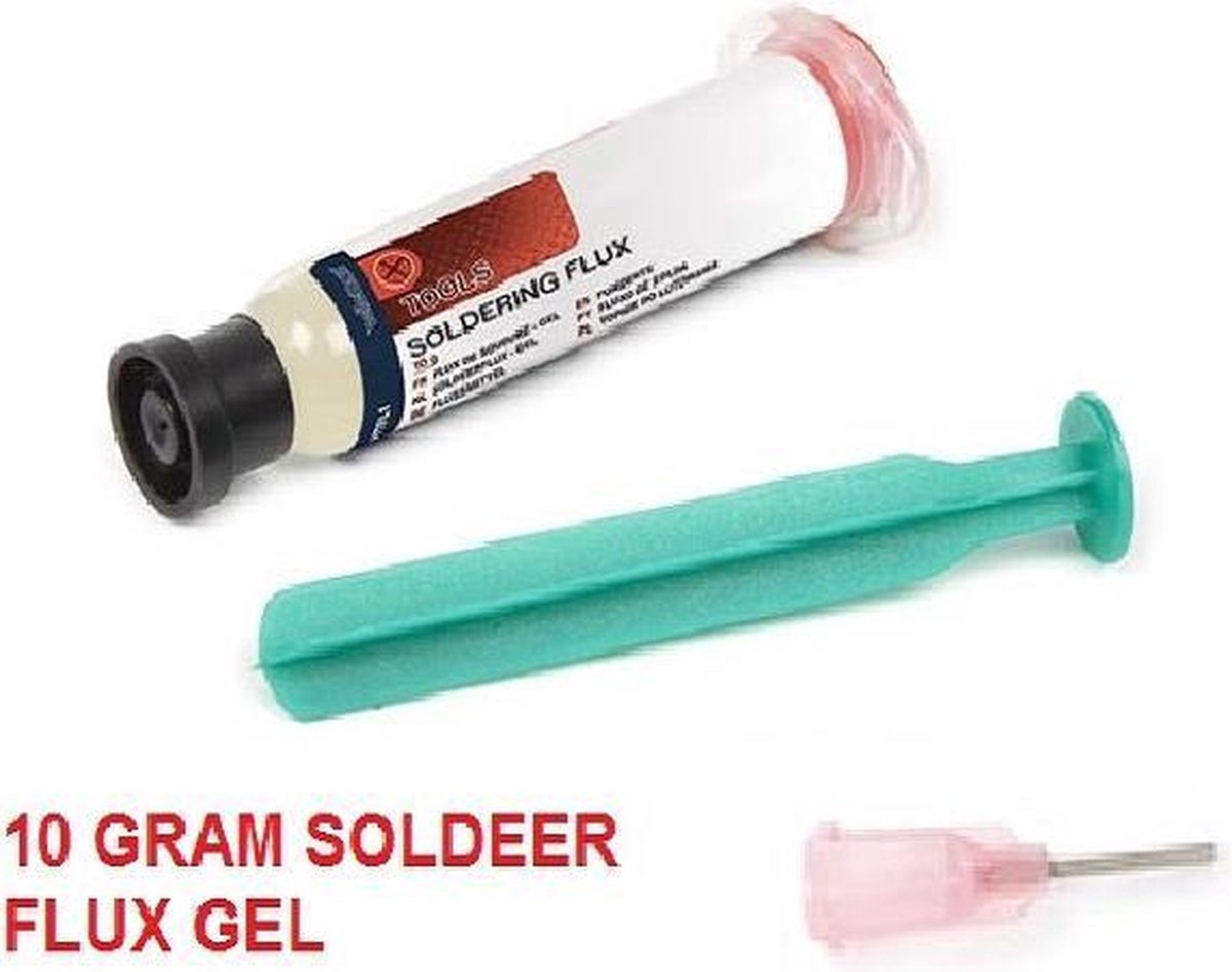Velleman Soldeerpasta, transparant, 10 g