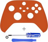 Controller Behuizing Shell - Xbox Draadloze Controller – Series X & S - Soft Touch Oranje