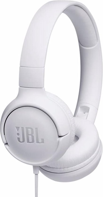 JBL Tune 500 - Bedrade on-ear koptelefoon - Wit
