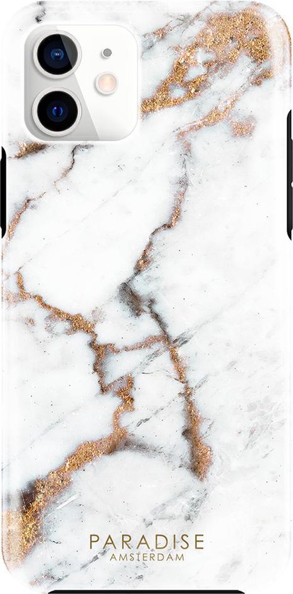 Paradise Amsterdam 'Gold Marble' Fortified Phone Case - iPhone 12 Mini