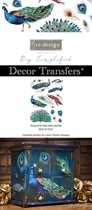 Redesign Decoratie transfer-Peacock Dreams