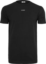 LXURY Élance Heren - Classic T-Shirt - Zwart - Maat L