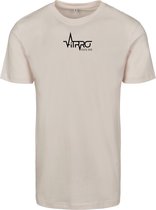 FitProWear Casual T-Shirt Heren Lichtroze - Maat M - Shirt - Sportshirt - Casual Shirt - T-Shirt Ronde Hals - T-Shirt Slim Fit - Slim Fit Shirt - T-Shirt korte mouwen