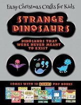 Easy Christmas Crafts for Kids (Strange Dinosaurs - Cut and Paste)