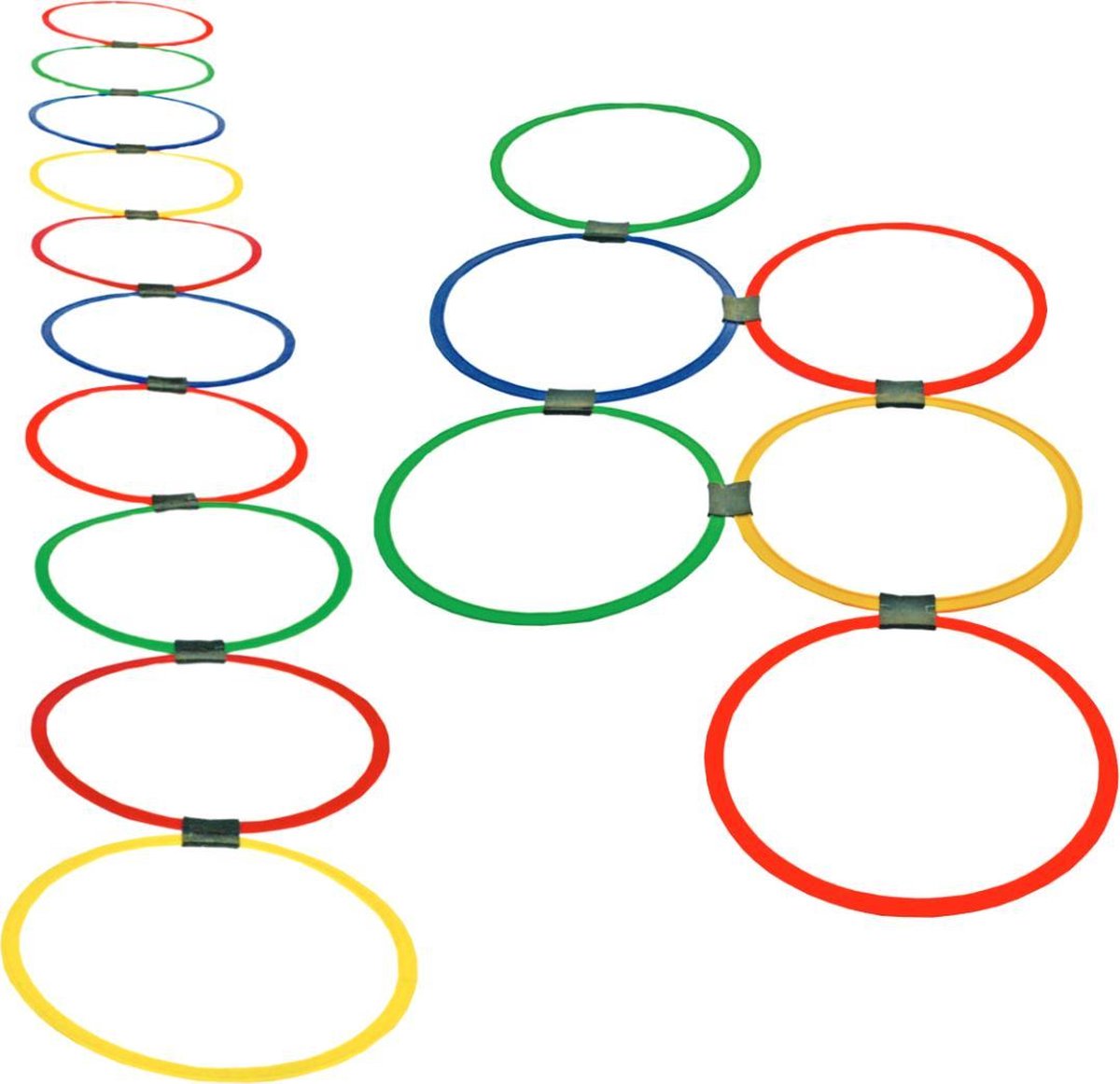 Megaform hoepel set - ritmische hoepels voor spel en beweging.