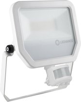 Ledvance LED Breedstraler 50W 4000K 6000lm IP65 | met Sensor - Wit - Symmetrisch.